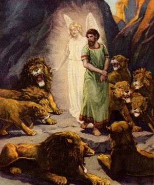 Daniel in the lions' den