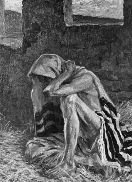 Job in his misery