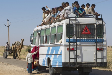 Passenger transport in some countries