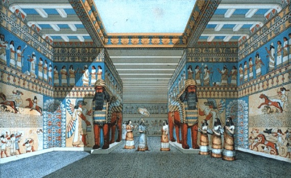 An Assyrian temple